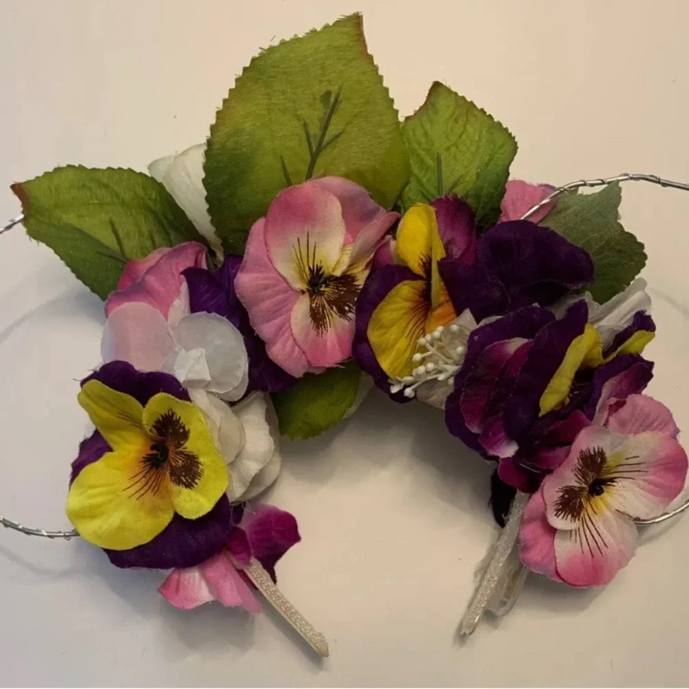 Walt Disney World Mouse Ears headband WDW Epcot Flower Garden Festival Easter - Picture 4 of 5